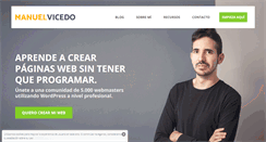 Desktop Screenshot of manuelvicedo.com
